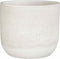 Mica Decorations Bloempot Florian - 22x22x20 cm - Terracotta - Off Wit