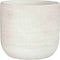 Mica Decorations Bloempot Florian - 24x24x22 cm - Terracotta - Off Wit
