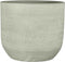 Mica Decorations Bloempot Florian - 28x28x26 cm - Terracotta - Lichtgrijs