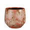 Mica Decorations Bloempot Harris - 25x25x22 cm - Keramiek - Rood