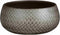 Mica Decorations Bloempot Madeira - 27x27x13 cm - Terracotta - Zilver