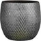 Mica Decorations Bloempot Madeira - 28x28x28 cm - Terracotta - Zilver