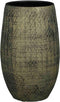 Mica Decorations Bloempot Madeira - 30x30x50 cm - Terracotta - Groen