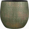 Mica Decorations Bloempot Madeira - 32x32x32 cm - Terracotta - Groen