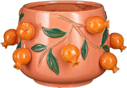 Mica Decorations Bloempot Melika - 33x33x21 cm - Keramiek - Roze