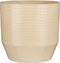Mica Decorations Bloempot model Nola - beige - D24 x H22 cm - relief dots