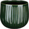 Mica Decorations Bloempot Pablo - 18x18x16 cm - Keramiek - Donkergroen