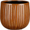 Mica Decorations Bloempot Pablo - 18x18x16 cm - Keramiek - Oker