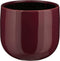 Mica Decorations Bloempot Pablo - 18x18x16 cm - Keramiek - Paars