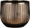 Mica Decorations Bloempot Pablo - 25x25x20 cm - Keramiek - Bronze