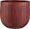 Mica Decorations Bloempot Pablo Rond - 29x29x25 cm - Keramiek - Paars