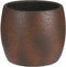 Mica Decorations Bloempot/plantenpot - roest/terracotta bruin - voor kamerplant - H22 x D24 cm