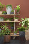 Mica Decorations Bloempot/plantenpot - roest/terracotta bruin - voor kamerplant - H18 x D20 cm