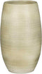 Mica Decorations Bloempot Porto - 30x30x50 cm - Terracotta - Wit