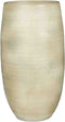 Mica Decorations Bloempot Porto - 39x39x70 cm - Terracotta - Wit