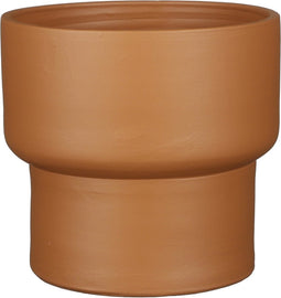 Mica Decorations Bloempot Riva - 22x22x20 cm - Terracotta - Terra