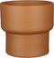 Mica Decorations Bloempot Riva - 22x22x20 cm - Terracotta - Terra