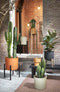 Mica Decorations Bloempot Riva - 22x22x20 cm - Terracotta - Terra