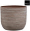 Mica Decorations Bloempot Samuel - 28x28x26 cm - Terracotta - Bruin