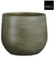 Mica Decorations Bloempot Sevilla - 24x24x21 cm - Terracotta - Donker Groen