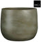 Mica Decorations Bloempot Sevilla - 33x33x28 cm - Terracotta - Donker Groen