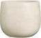 Mica Decorations Bloempot Sevilla - 33x33x28 cm - Terracotta - Gebroken Wit