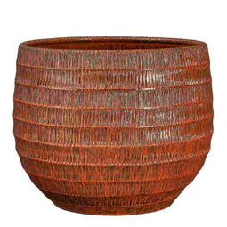 Mica Decorations Bloempot Tobias - 39x39x33 cm - Terracotta - Terra