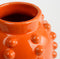 Mica Decorations Boaz Vaas - H30 x Ø11 cm - Keramiek - Oranje