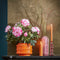 Mica Decorations Boaz Vaas - H30 x Ø11 cm - Keramiek - Roze