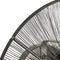 Mica Decorations Bodil Wandlamp - H18 x Ø60 cm - Metaal - Zwart