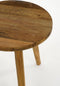 Mica Decorations Bold Bijzettafel - H43 x Ø40 cm - Gerecycled Hout - Bruin