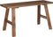Mica Decorations Bold Houten Bankje - L80 x B37 x H44 cm - Gerecycled Hout - Bruin