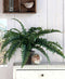 Mica Decorations Boston Varen Kunstplant in Bloempot Stan - H35 x Ø45 cm - Groen
