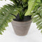 Mica Decorations Boston Varen Kunstplant in Bloempot Stan - H35 x Ø45 cm - Groen