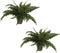 Mica Decorations Boston Varen Kunstplant in Bloempot Stan - H42 x Ø50 cm - Groen