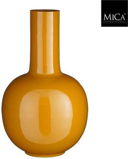 Mica Decorations Boyd Vaas - 63 x 38cm - Bruin