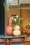 Mica Decorations Boyd Vaas - H37 x Ø26 cm - Metaal - Beige