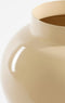 Mica Decorations Boyd Vaas - H37 x Ø26 cm - Metaal - Beige