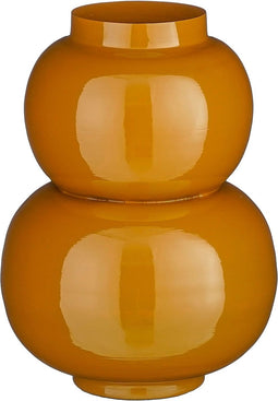 Mica Decorations Boyd Vaas - H37 x Ø26 cm - Metaal - Bruin