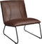 Mica Decorations Braga Fauteuil - Stof Rawhide - Brown