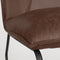 Mica Decorations Braga Fauteuil - Stof Rawhide - Brown