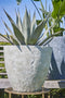 Mica Decorations Bravo Bloempot voor buiten - H40 x Ø45 cm - Lichtgewicht Kunststof - Lichtgrijs Slate