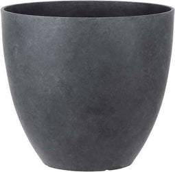 Mica Decorations Bravo Ronde Bloempot - H32,5 x Ø38 cm - Antraciet
