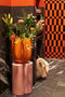 Mica Decorations Brazil Side Table - H44 x Ø30 cm - Ceramic - Light Pink