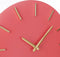 Mica Decorations Brixen Wandklok - Ø36 cm - Roze
