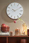 Mica Decorations Brixen Wandklok - Ø36 cm - Wit