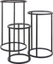 Mica Decorations Cachet Plantenstandaard - Set van 3 - Grijs