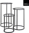 Mica Decorations Cachet Plantenstandaard - Set van 3 - Grijs