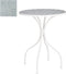 Mica Decorations Calais Tafel - H76 x Ø61 cm - Ijzer - Lichtblauw