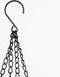 Mica Decorations Callee Hangende Bloempot - L43 x B21 x H76 cm - Metaal - Zwart